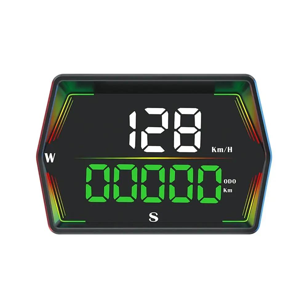 

GPS-проектор на лобовое стекло HUD Цифровой спидометр для Автомобиля Грузовика с Предупреждениями о Скорости и Автоматической Регулировкой Яркости N2D5