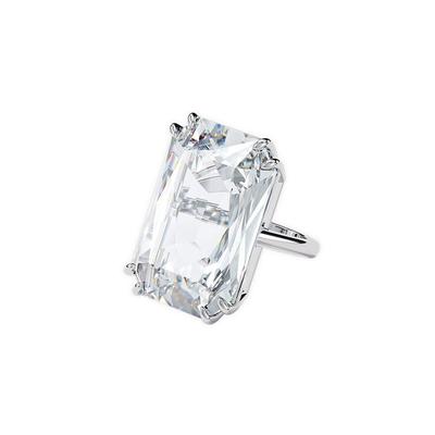Anello Mesmera Cocktail Oversize Personalità Cristallo Placcato Rodio Anelli Donna 5600858