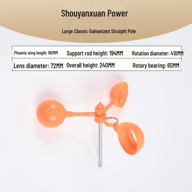 Wind-Powered Smart Bird Repeller with Light Sensor for Power Lines, Airports, and Orchards