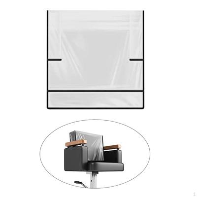 Hair Salon Chair Cover Backrest Dustproof Transparent Professional for Barber Shop