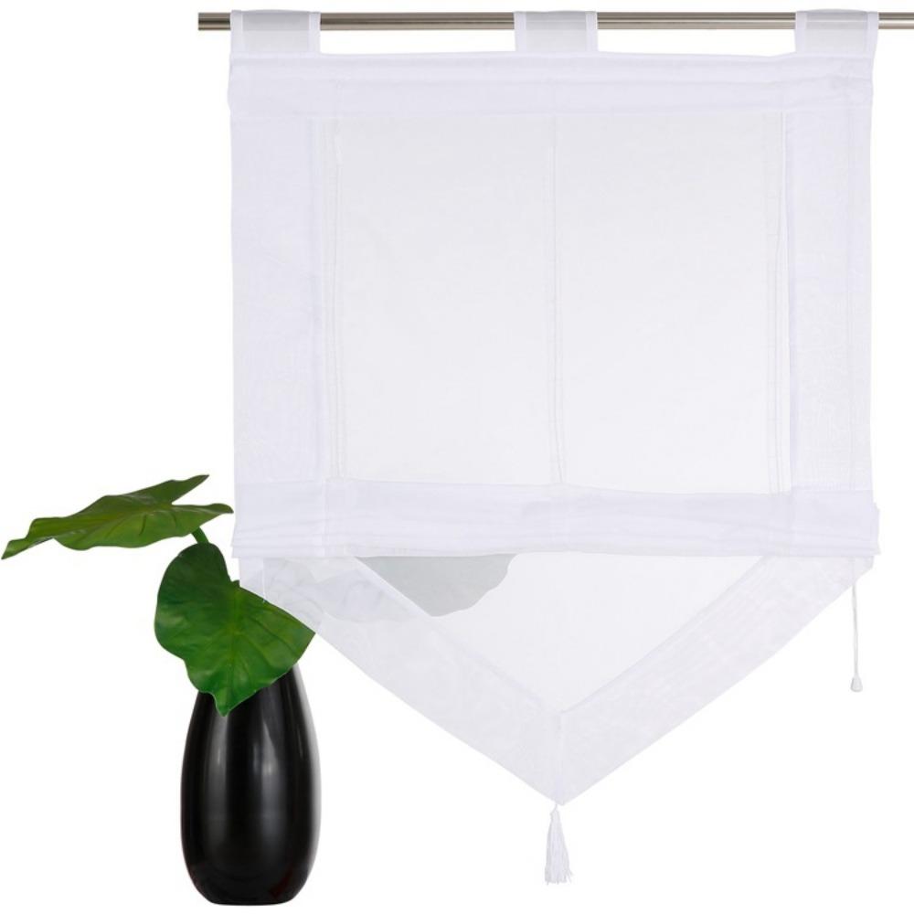 Finished Suspender High-Density Yarn Splicing Curtains, Lifting Curtains, Roman Curtains P10B