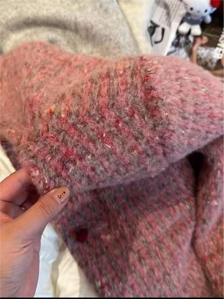 2025 Chic Luxury Pink Short Jacket: Winter-Autumn Korean Style for Women