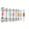 Magnetic Stackable 430 Stainless Steel Double-Ended Measuring Spoon Set with Scale