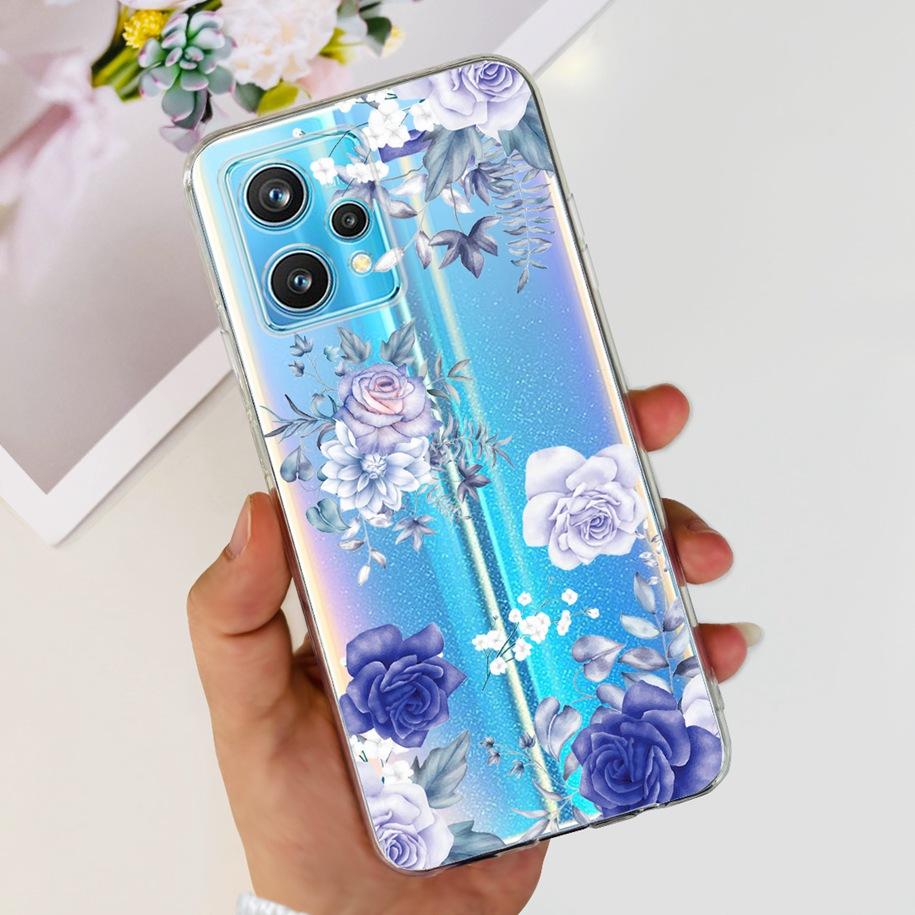 For OPPO Realme 9 Pro Plus 5G Case RMX3392 Fashion Butterfly Silicone Soft Cover For Realme 9 Pro+ Case Realme9 Shockproof Funda