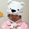 Adorable Polar Bear & Panda Plush Hat for Kids and Adults