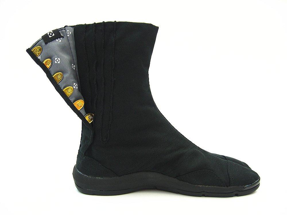 Kurashikiya Matsuriki Air Jog Kohaze Air Tabi Socks with Invisible Air Marugo (Black) 7-piece Co., Ltd. (30.0cm)