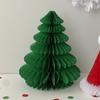 Christmas Tree Decoration Hanging Ornament Easy Assembly Festive Hanging Decor 3D Honeycomb Paper Decoration