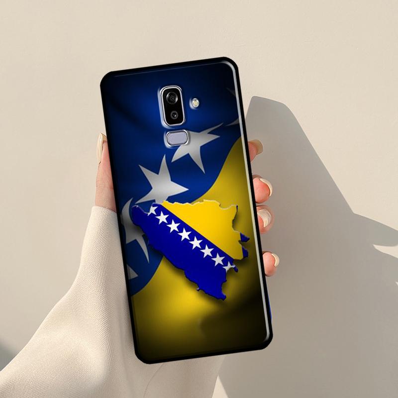 Bosnia and Herzegovina Flag For Samsung J3 J5 J7 J510 J310 J330 J710 J730 J1 A3 A5 2016 2017 J4 J6 Plus J8 2018 Case