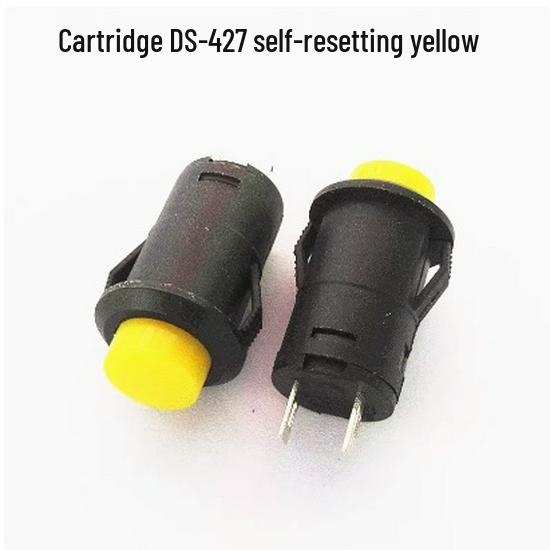 DS-427/428 Round Push Button Switch 12mm Momentary Non-Locking/Self-Resetting