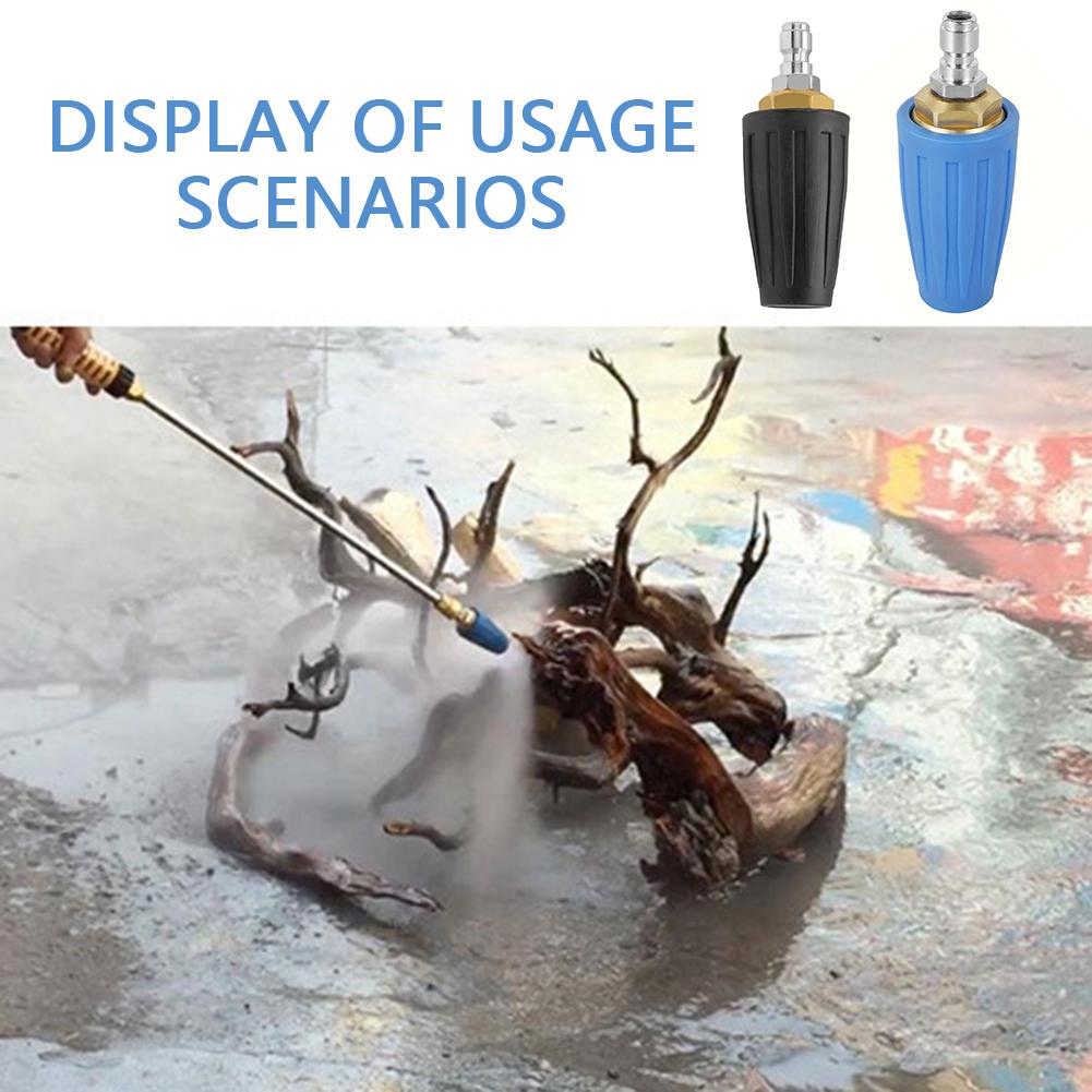 Pressure Washer Nozzle Quick Connect Metal Nozzle Spray Tips For Motorcycle Washing