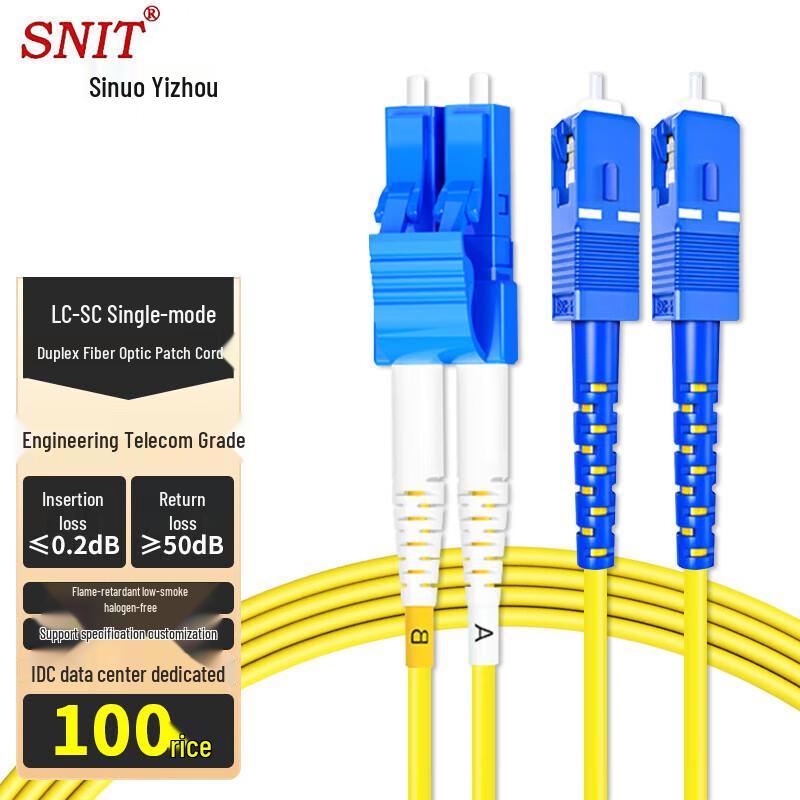 SNIT Telecom-Grade Glasvezel Patchkabel