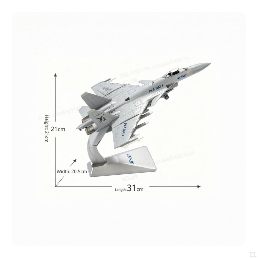 Alloy Fighter Jet Model Detailed Diecast Metal Realistic