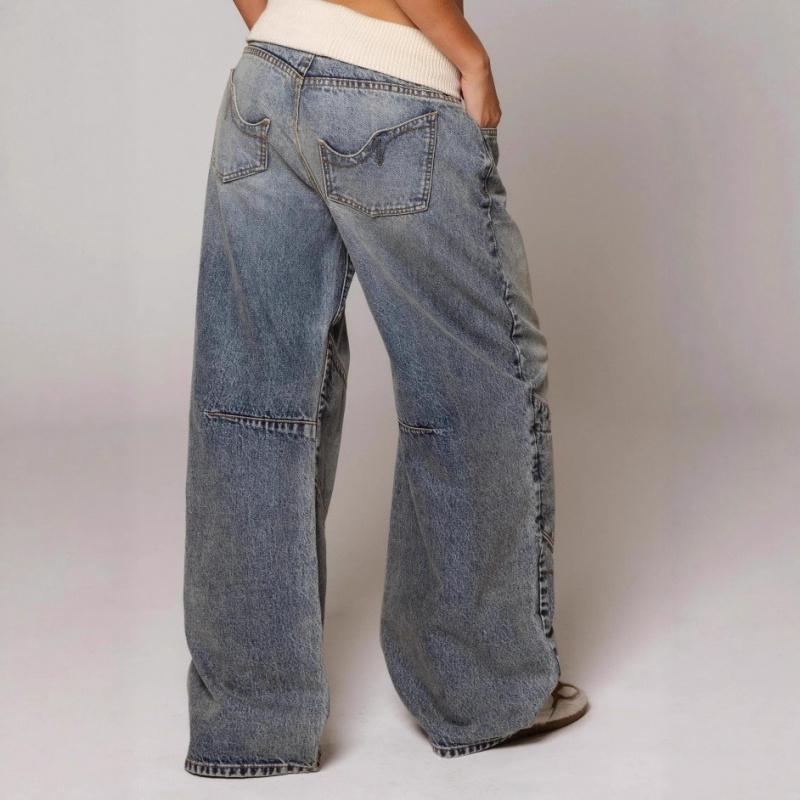 RogueWave Man/woman Jogging Straight Sweatpants Street Style Wide Leg Pants Casual Solid Colors Versatile Loose Pants