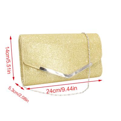 Women Shoulder Bag Formal Evening Bag Lady Elegant Wedding Party Clutches Female Cocktail Prom Handbags Glitter Purse