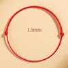 Simple Red String Bracelet for Women Men Adjustable Handmade Red Cord Bracelet for Protection and Good Luck Charm Jewelry