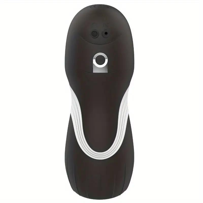 Men's Automatic Masturbation Cup Men's Masturbation 10 Frequency Vibration 7 Frequency Absorption 3 Tones One Click Burst TPE+ABS Material