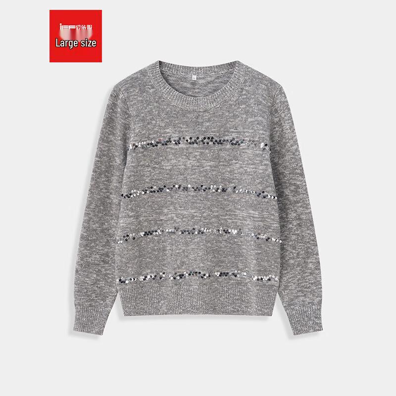 

IEF Women s Plus Size Korean Style Knitted Top 2XL