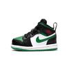 Air 1 Mid Toddler 'Black Pine Green' (Unisex) Black / White / Gym Red / Pine Green Toddler Shoes 640735 067
