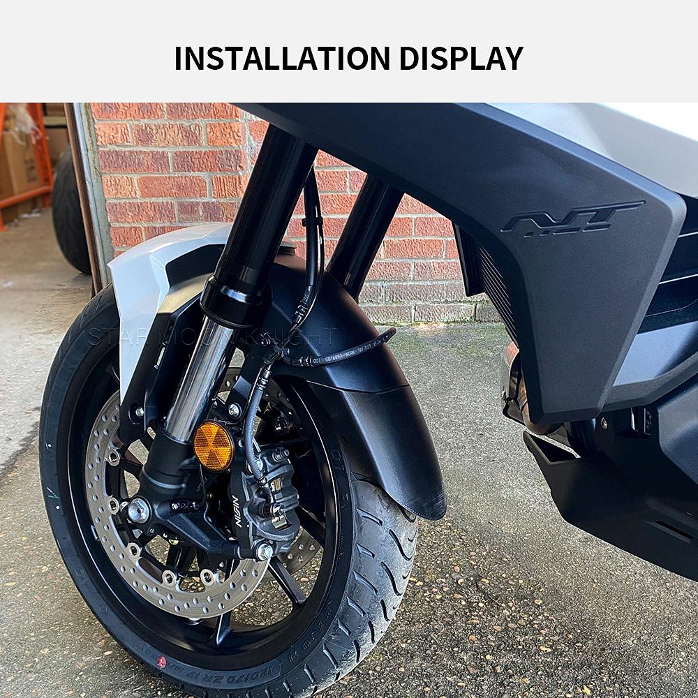 Motorcycle Accessories Front Fender Mudguard Extender Extension For Honda NT 1100 NT1100