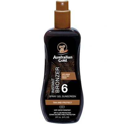 Spray gel with Bronzer SPF6