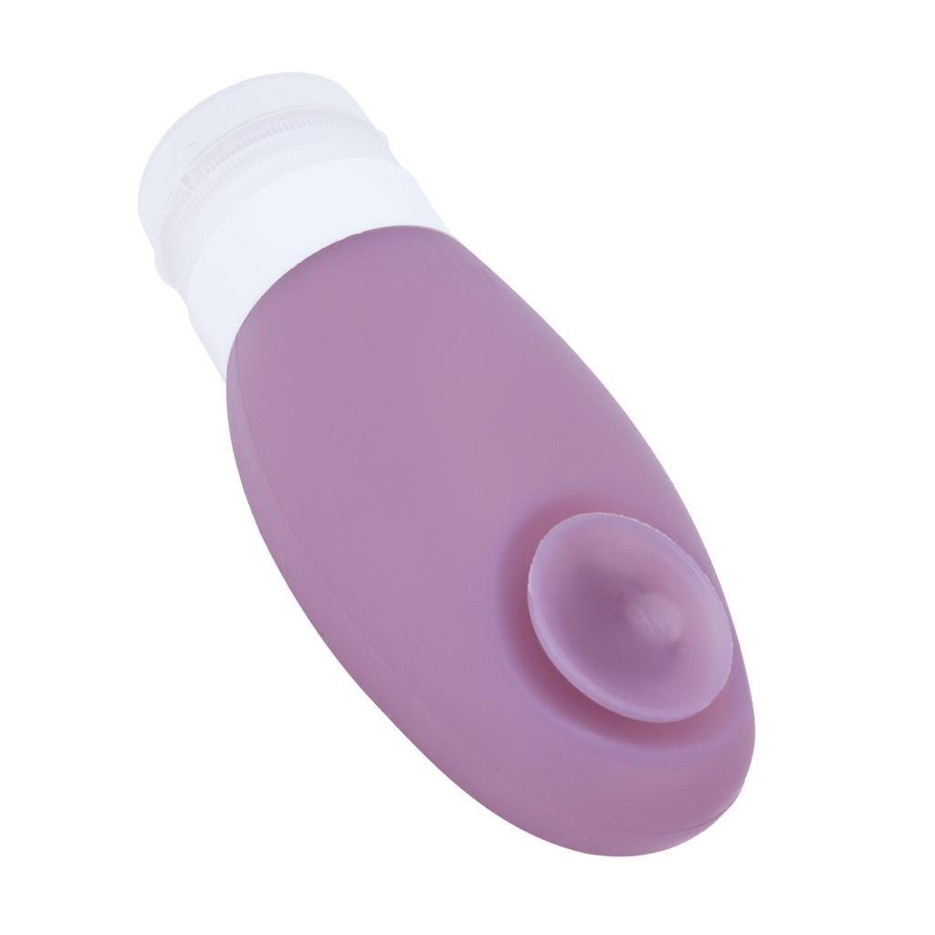 Innovative Travel Bottle with Suction Cup Portable Silicone Cosmetic Storage Bottle for Outdoor
