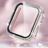 Cover For Apple Watch Case 44mm 45mm 41mm 40mm 38 42mm Bling Diamond bumper+Screen Protector Glass Iwatch Series 9 8 7 5 6 4 SE