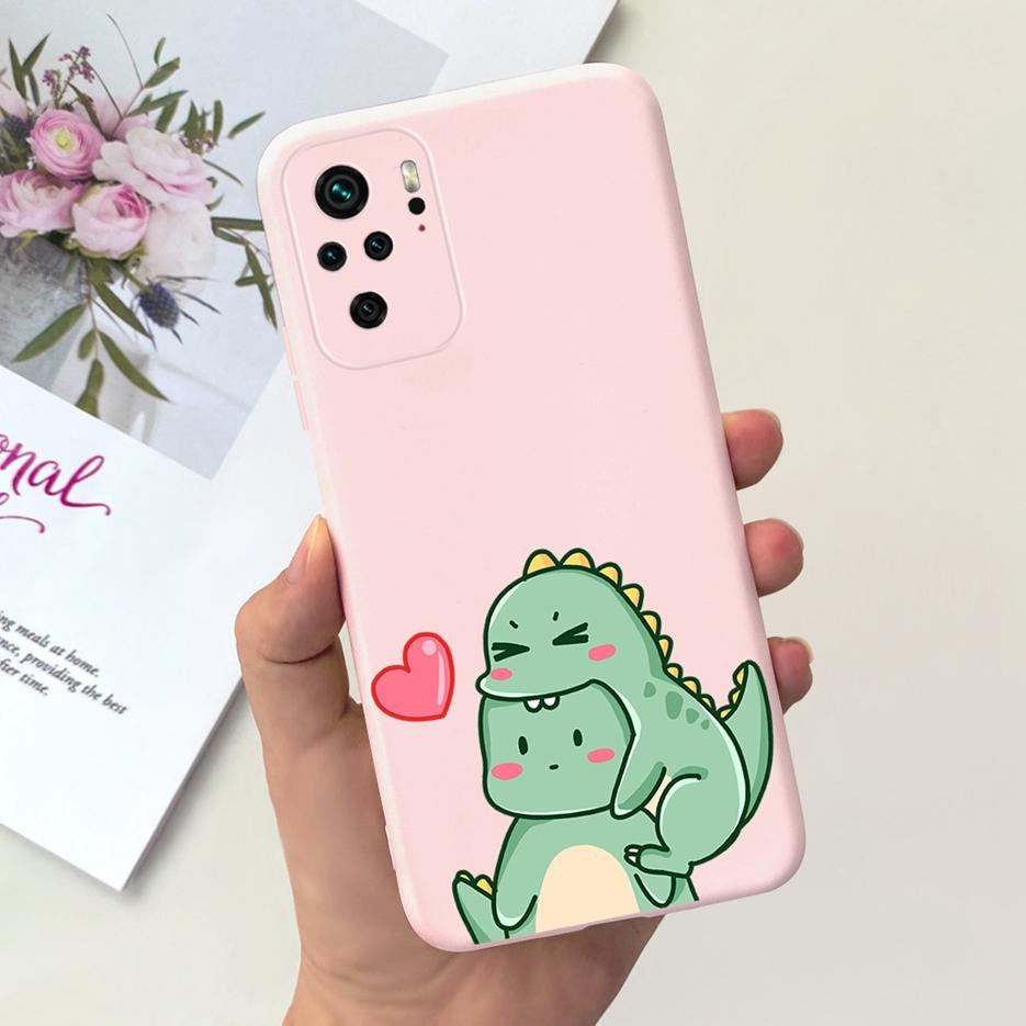 For Xiaomi Redmi Note 10 Case Redmi Note 10S Cute Astronauts Cartoon Cover Soft TPU Phone Cases For Redmi Note 10 Pro Max Bumper