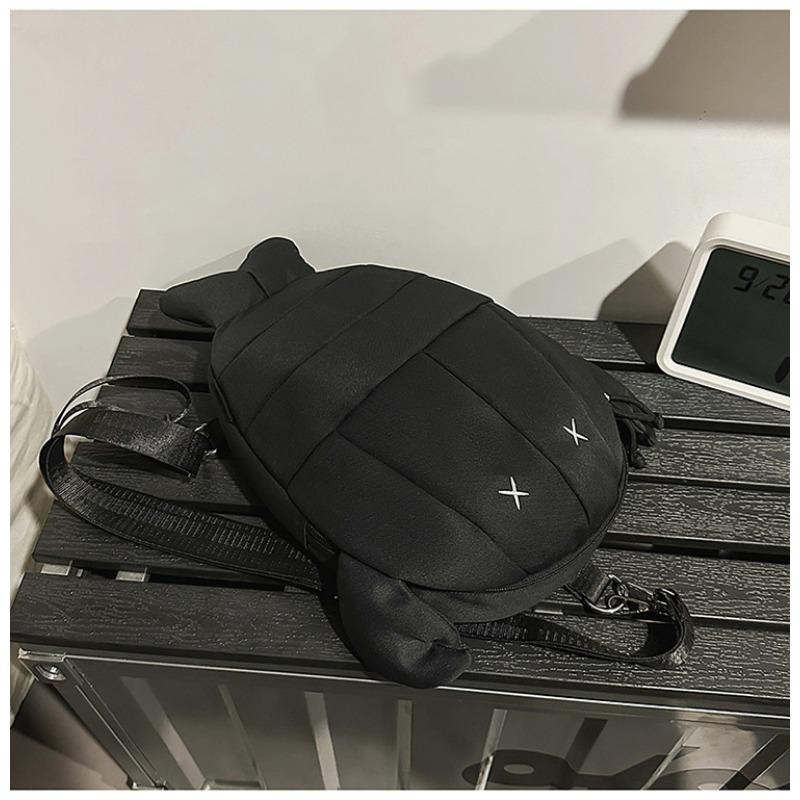 School Bag New High Value Personality Cool Funny Creative Cartoon Shark Backpack Couple Light Spring Outing Backpack