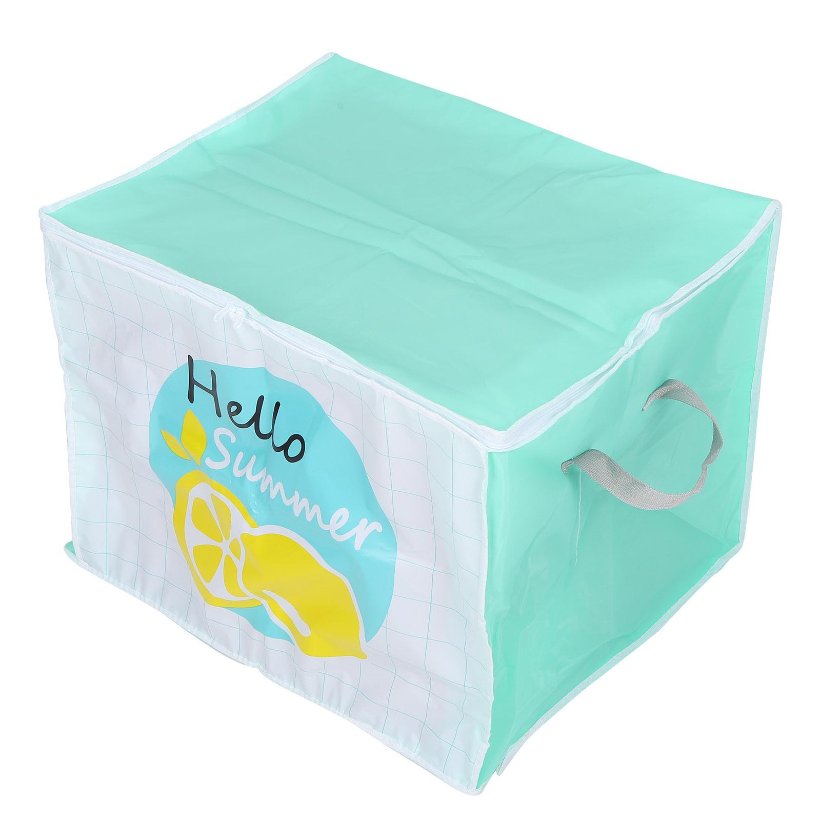 

Zippered Storage Bag Waterproof Moistureproof and Dustproof for Quilt Bedding Clothes Blanket Organizers with