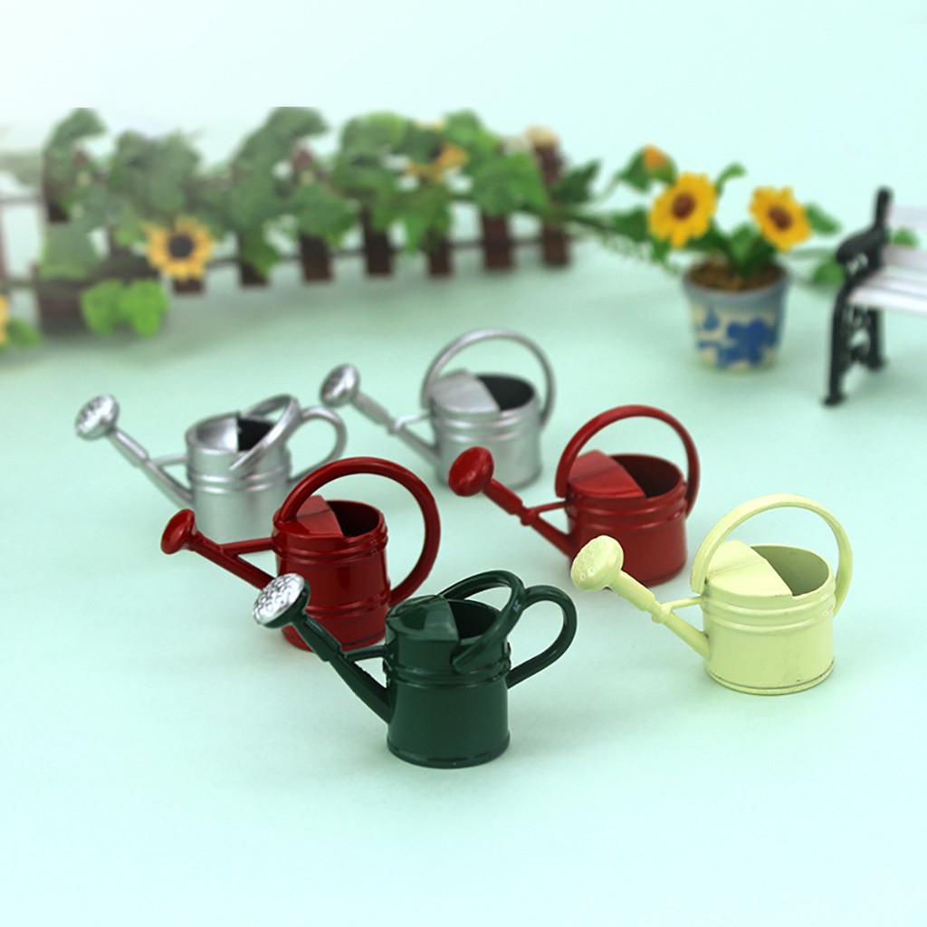 1:12 /1:6 Dollhouse Miniature Scene Model Watering Can Pretend Play Toy