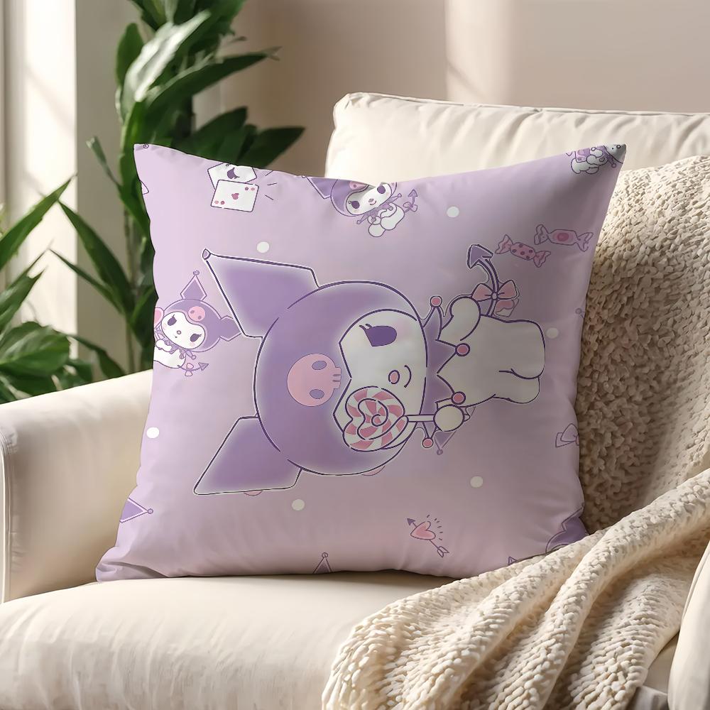 Kawaii KKuromiI Cute Cushion Cover For Pillow Printing Sofa Decoration Home Car Room Coffee Shop Office Nordic Simplicity