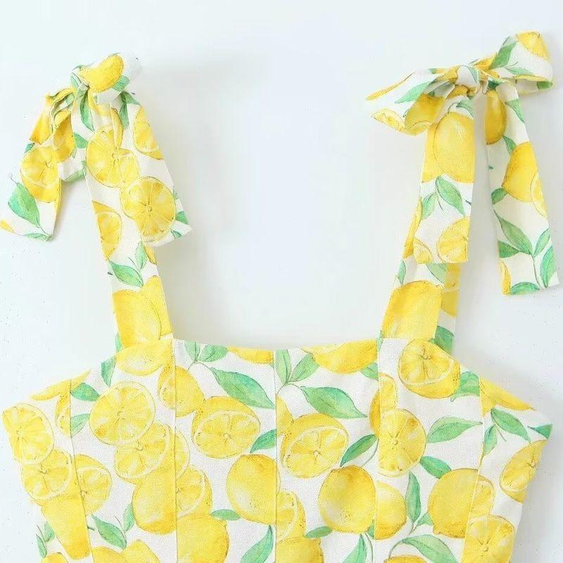 Kaslead New Women Clothes Western Style Fashion Blended Print Mini Dress 0387087