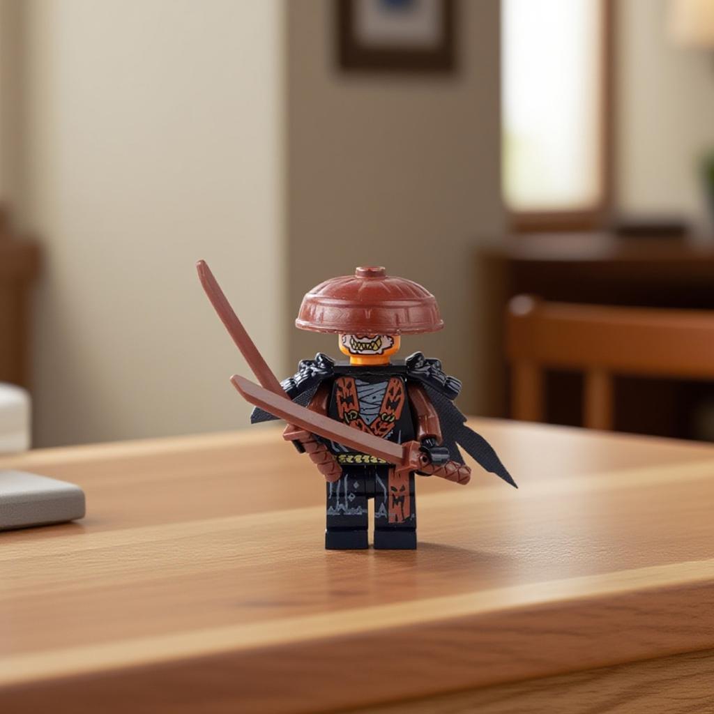 Phantom Minifigure Banned Form Banned Five-person Group Building Minifigure Toys