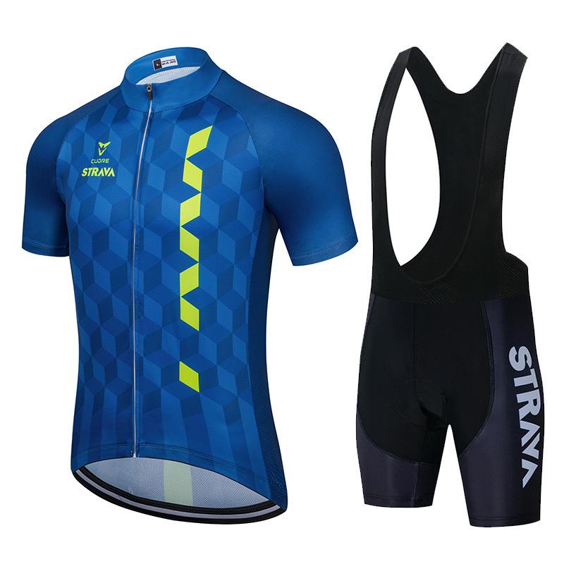 Short Sleeve Suit Road Bike Shorts Tight Cycling Suit Breathable Sweat Wicking 2026 Summer Breathable Cycling Suit Set