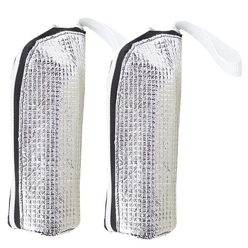 Water Bottle Covers, Insulated and Thermal for Water Bottles up to 650ml, Water-Repellent, Aluminum, Insulated, Lightweight, Condensation-Proof, Perfe