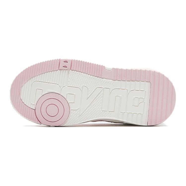 Anta Comfortable Versatile Casual Kids Sneakers Kids Sneakers White Pink 322439930-2
