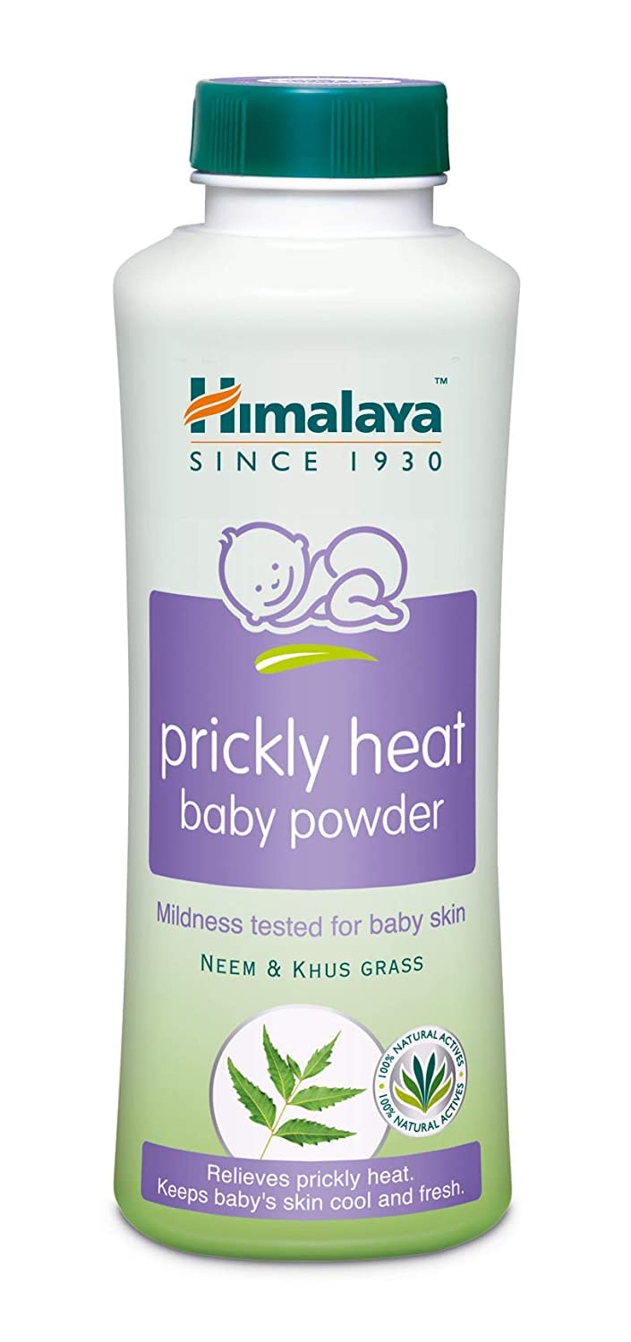 Himalaya Prickly Heat Baby Powder 200g | with Neem, Yashad Bhasma, and Vetiver | Relieves prickly heat 200 GM