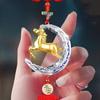 2026 Year of the Horse Zodiac Lucky Charm Rearview Mirror Pendant