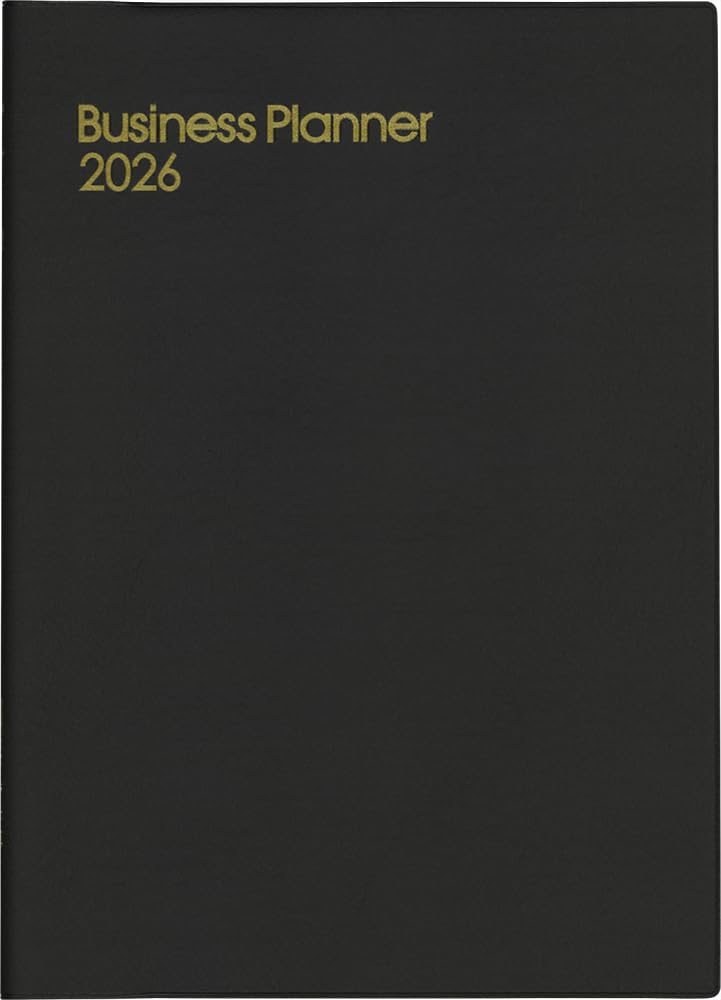 

Hakubunkan 2026 B5 Weekly Business 73 January Planner, Brown, No. (Starts 2026)