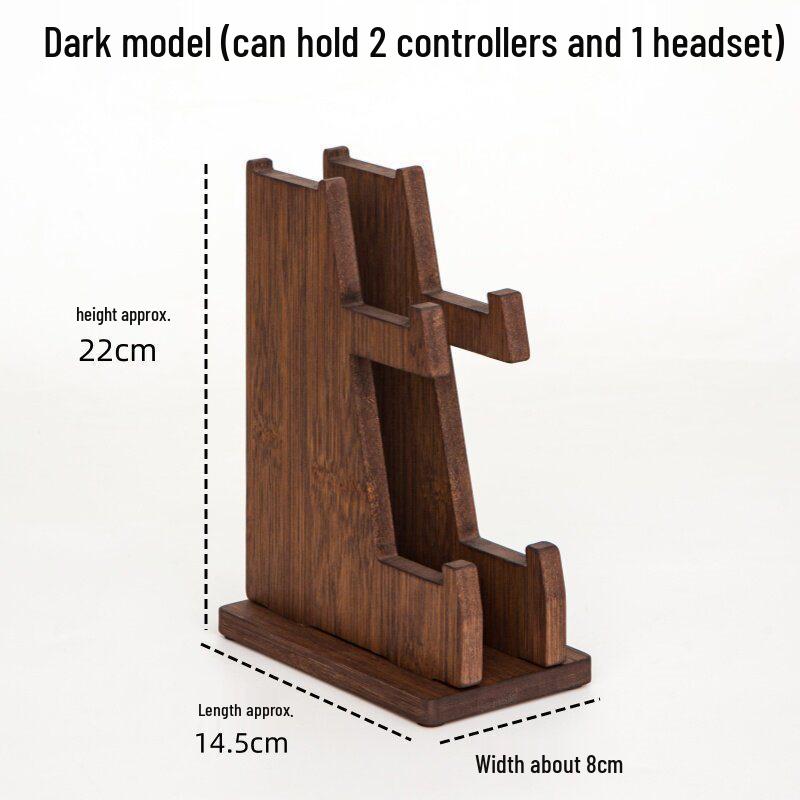 Two-Tier Gaming Controller & Headphone Organizer for PS5/Xbox/Switch
