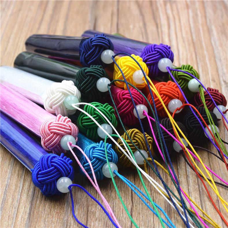 Multi-color DIY Pineapple Cap Tassels - High-end Chinese Knot Hanging Ornaments, Free Shipping