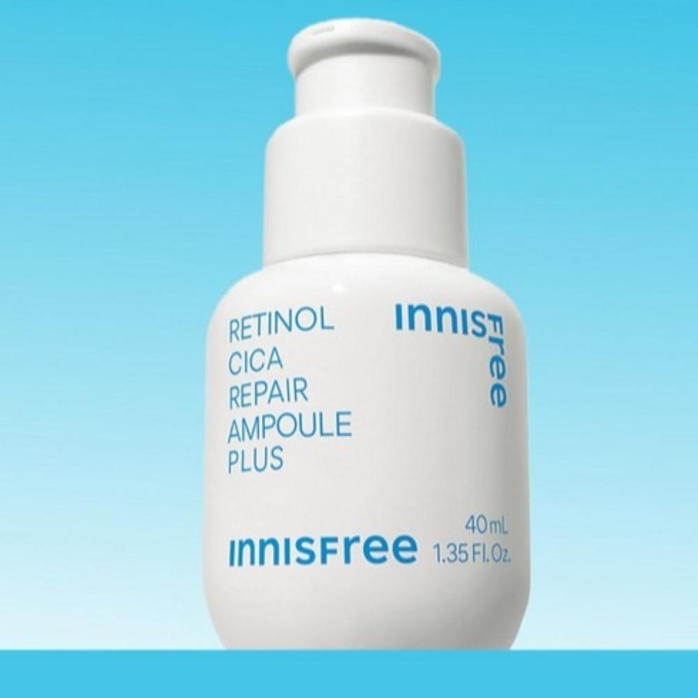 

Gentle Retinol Cica Repair Ampoule 40ml (Innisfree) - Daily Soothing & Post-Acne Trace Care