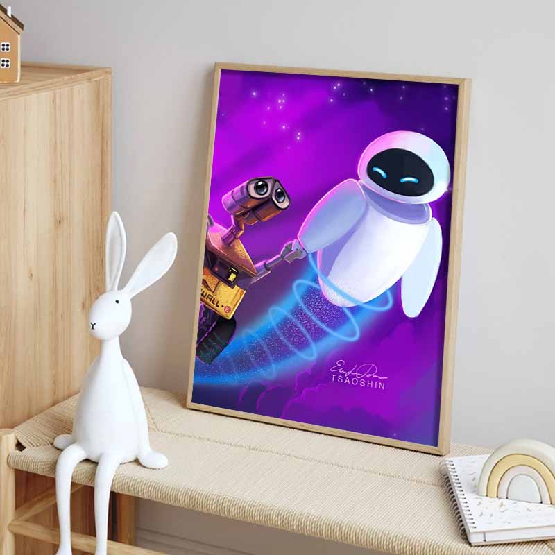 Disney Diamond Painting WALL E EVE Fantasy Space Cartoon Movie Cross Stitch Embroidery Handmade Gift Home Decoration