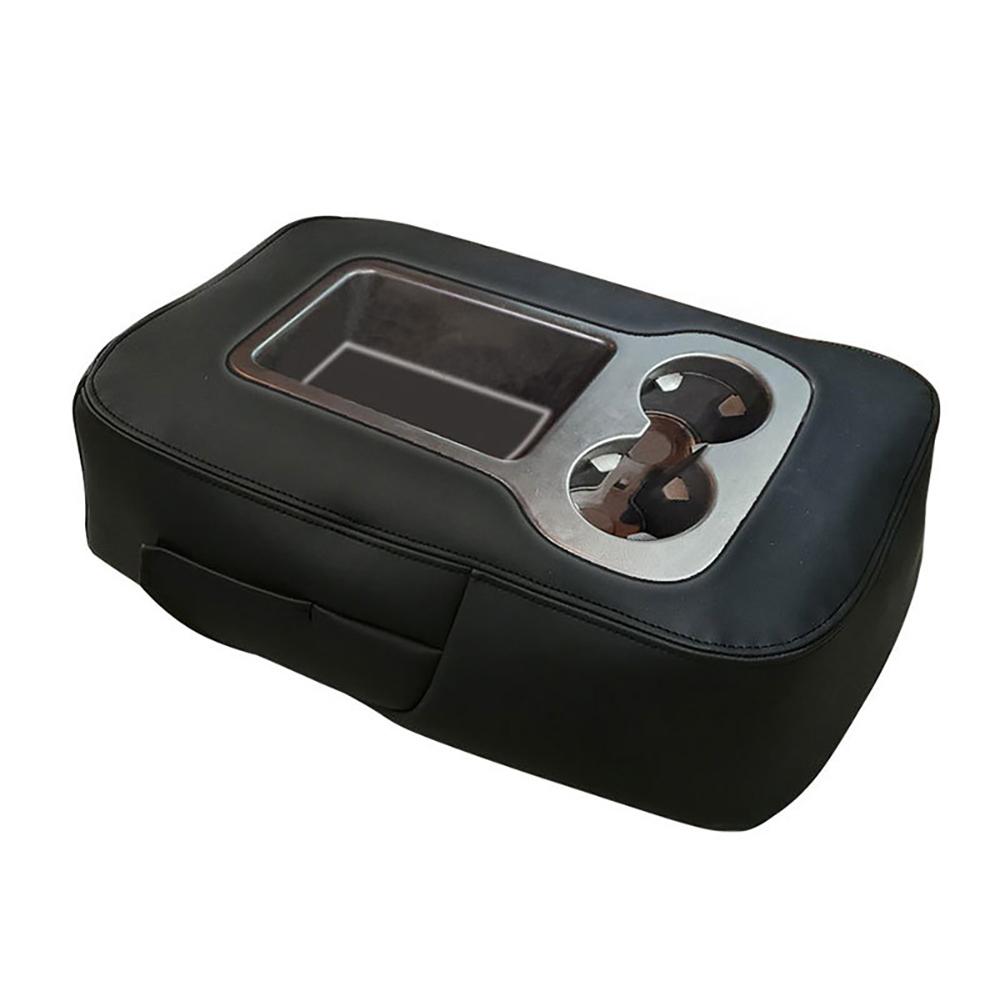 Center Console Jump Seat Cover for Armrest Center Console Car Console Lid Cover for Chevy Avalanche SuburbanLT