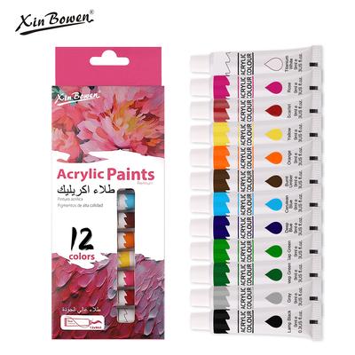 9ml Acrylpigment für Studentenkunst Graffiti-Malerei DIY-Pigment Handbemalte Wände 12 Farben