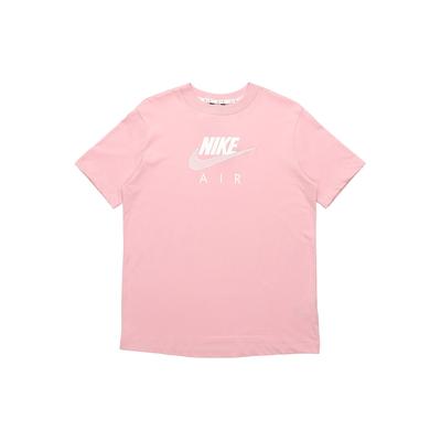 Air Logo Casual Sport Short Sleeve T-Shirt Women Tops Pink CZ8615-630