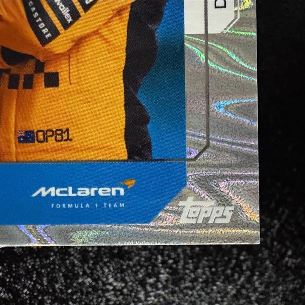 Used Topps F1 Turbo Attax 2025 Oscar Piastri