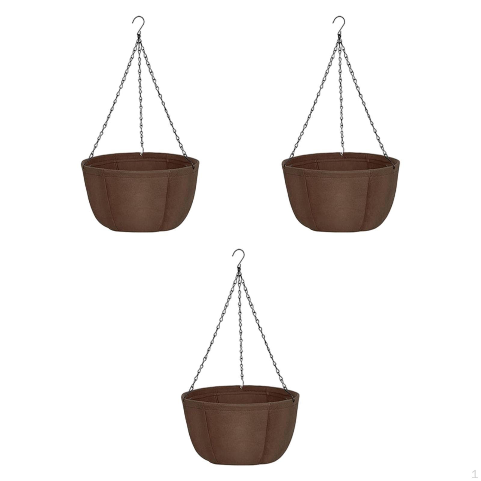 

3 шт. подвесные кашпо украшения очаровательные подарки хорошая циркуляция воздуха корзины для растений