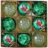 Christmas Ball Ornaments 9 PCS Set 8CM for Tree Decoration For Holiday Home Use Electroplated Material Assorted Colors