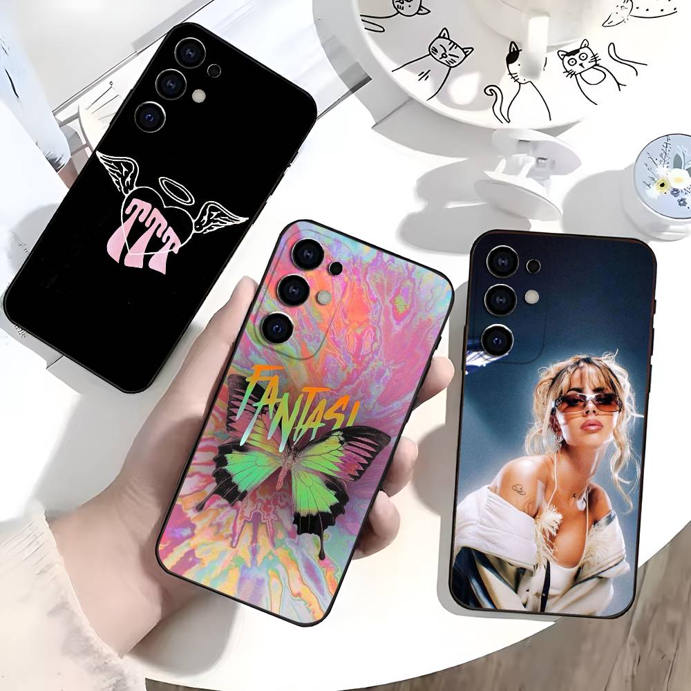 T-Triple S-Stoessel Tini Phone Case For Samsung S25,S24,S21,S22,S23,S30,Ultra,S20,Plus,Soft Silicone Black Cover